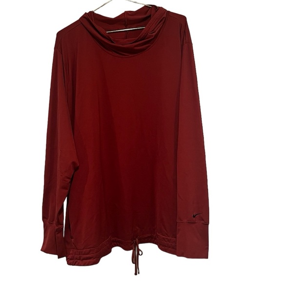 Nike Cowl Neck TeeTie Bottom Long Sleeve - Picture 1 of 4